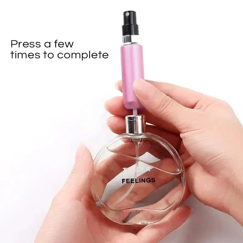 Perfume Refillable Liquid Container for Cosmetics Fragrance Spray