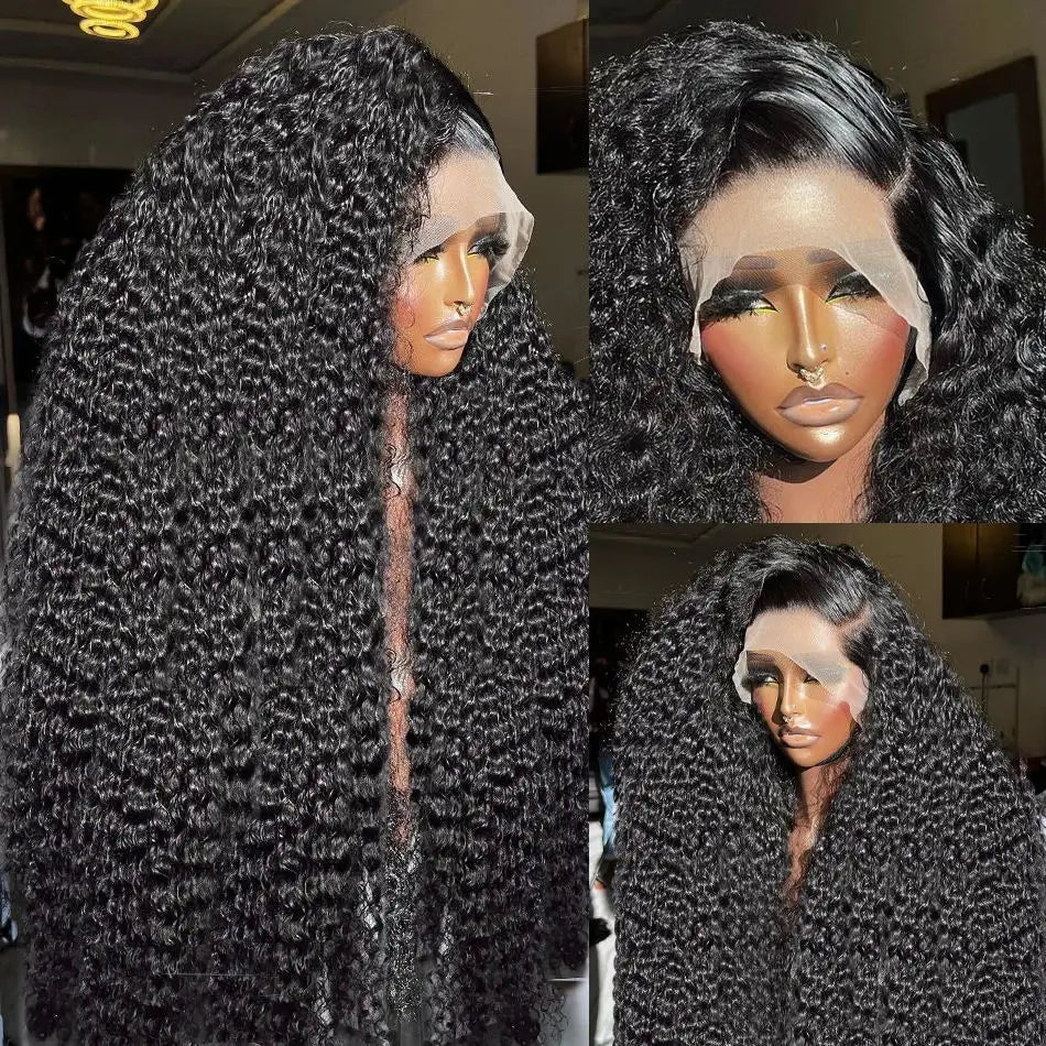 Lace Frontal Human Hair Wig Water Deep Wave